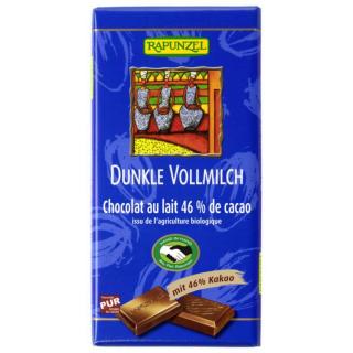 Vollmilch Schokolade Dunkel 46% HIH