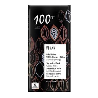Edel Bitter 100% mit Nibs