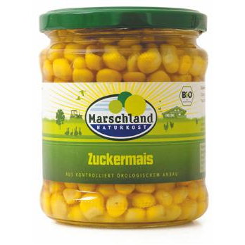 Zuckermais im Glas
